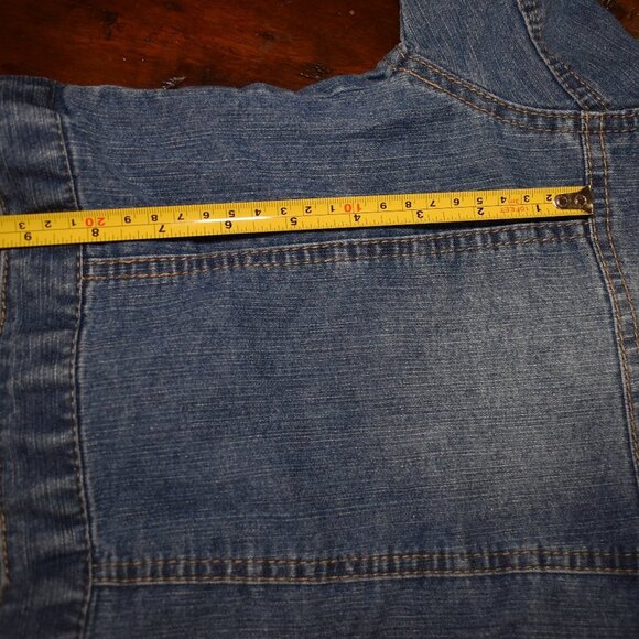 Girls Denim Jacket Hooded Size 3T Fur Collar - Picture 11 of 15